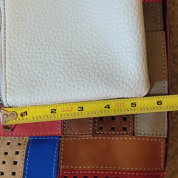 Cream Vegan Leather Purse - Picture 13 of 13